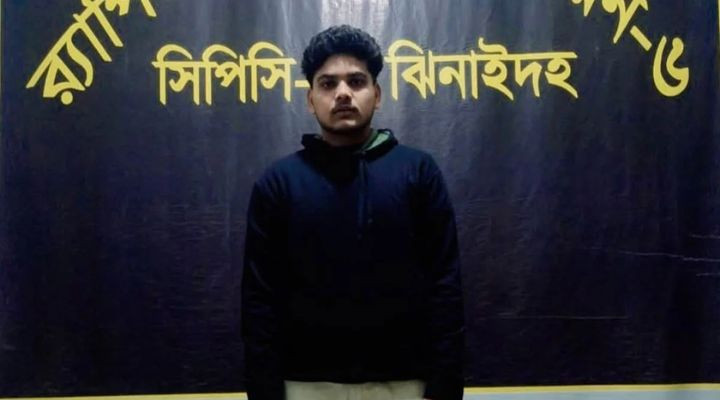 ঝিনাইদহে ব্যবসায়ী মুরাদ হত্যা মামলার আসামি গ্রেফতার